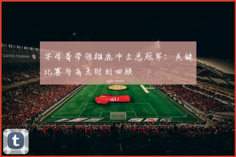 字母哥带领雄鹿冲击总冠军：关键比赛与高光时刻回顾
